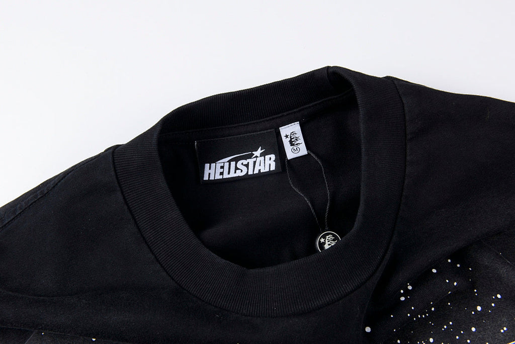 Hellstar Brain Graphic Cotton T-Shirt - Black - product image 6