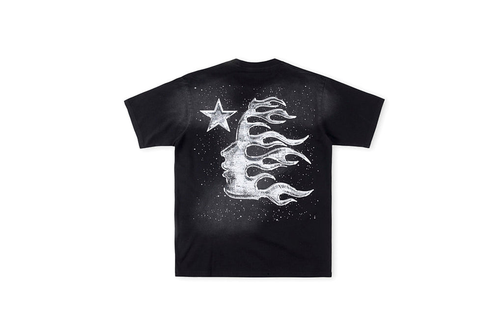 Hellstar Brain Graphic Cotton T-Shirt - Black - product image 2