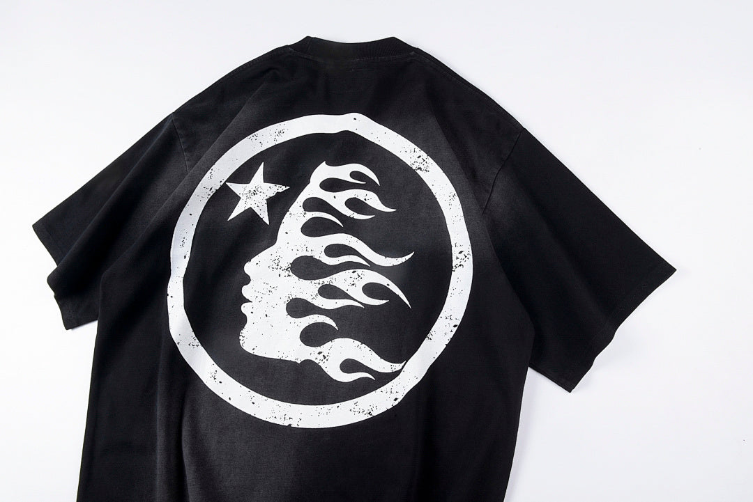 Hellstar Studios Big Logo Graphic T-Shirt - Black / Light Gray - product image 5