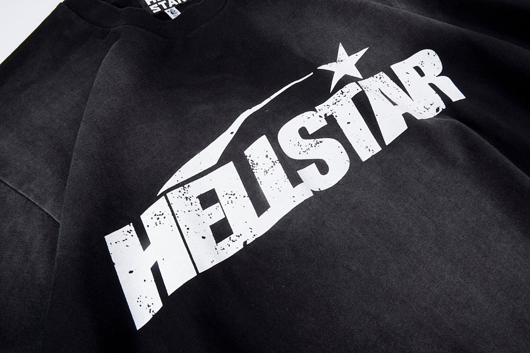 Hellstar Studios Big Logo Graphic T-Shirt - Black / Light Gray - product image 10