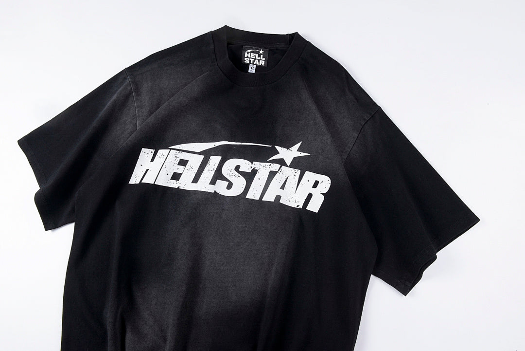 Hellstar Studios Big Logo Graphic T-Shirt - Black / Light Gray - product image 11