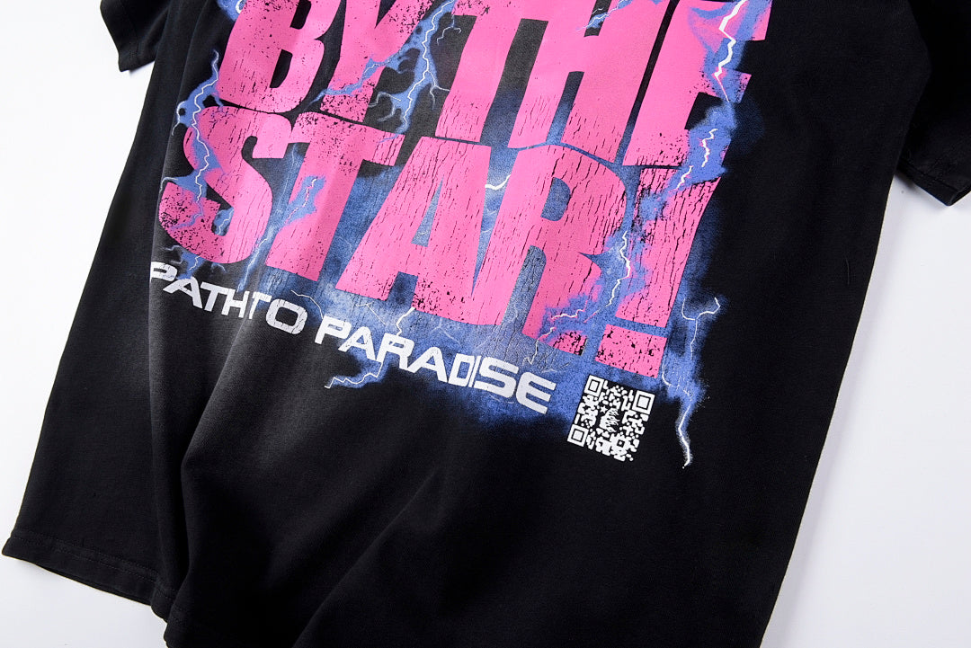 Hellstar Studios Brain Helmet Washed Graphic T-Shirt - Black - product image 9