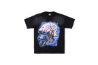 Hellstar Studios Brain Helmet Washed Graphic T-Shirt - Black - product image 1