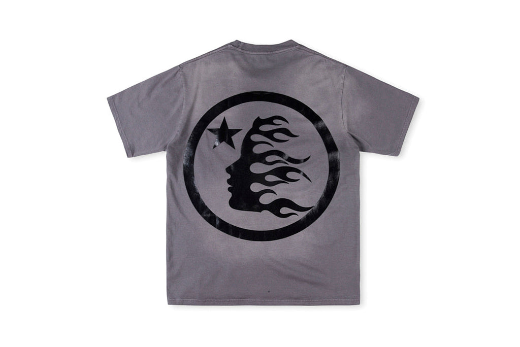 Hellstar Studios Big Logo Washed Graphic T-Shirt - Gray Charcoal - product image 9