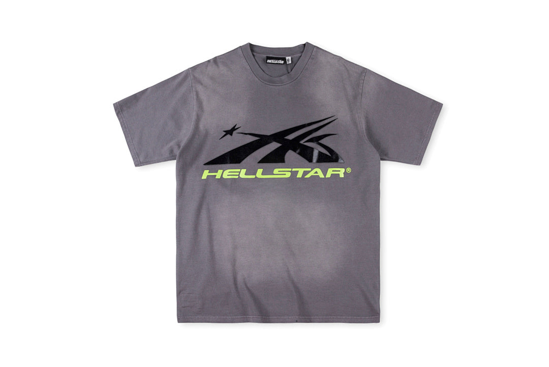 Hellstar Studios Big Logo Washed Graphic T-Shirt - Gray Charcoal - product image 10