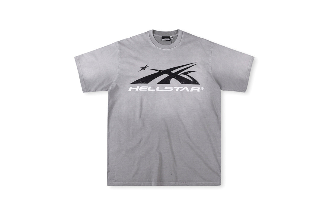 Hellstar Studios Big Logo Washed Graphic T-Shirt - Gray Charcoal - product image 16