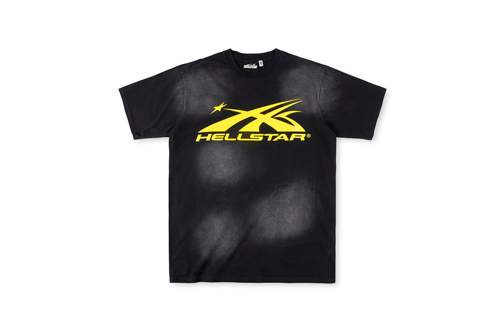 Hellstar Studios Big Logo Washed Graphic T-Shirt - Gray Charcoal - product image 35
