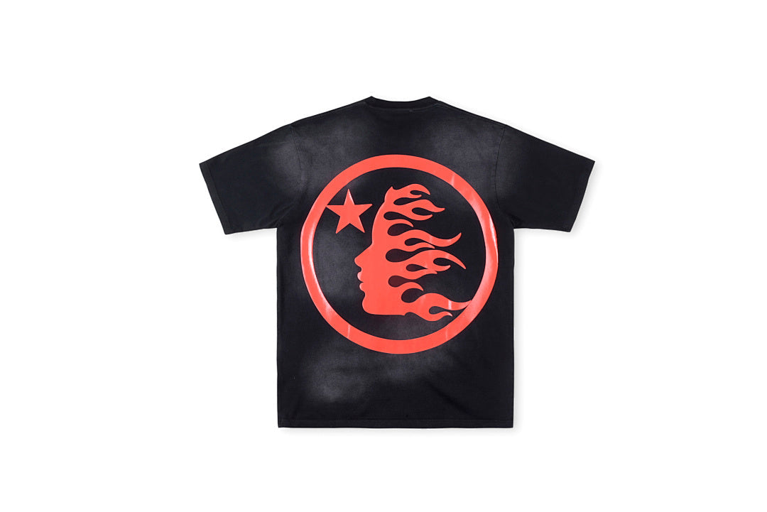 Hellstar Studios Big Logo Washed Graphic T-Shirt - Gray Charcoal - product image 48