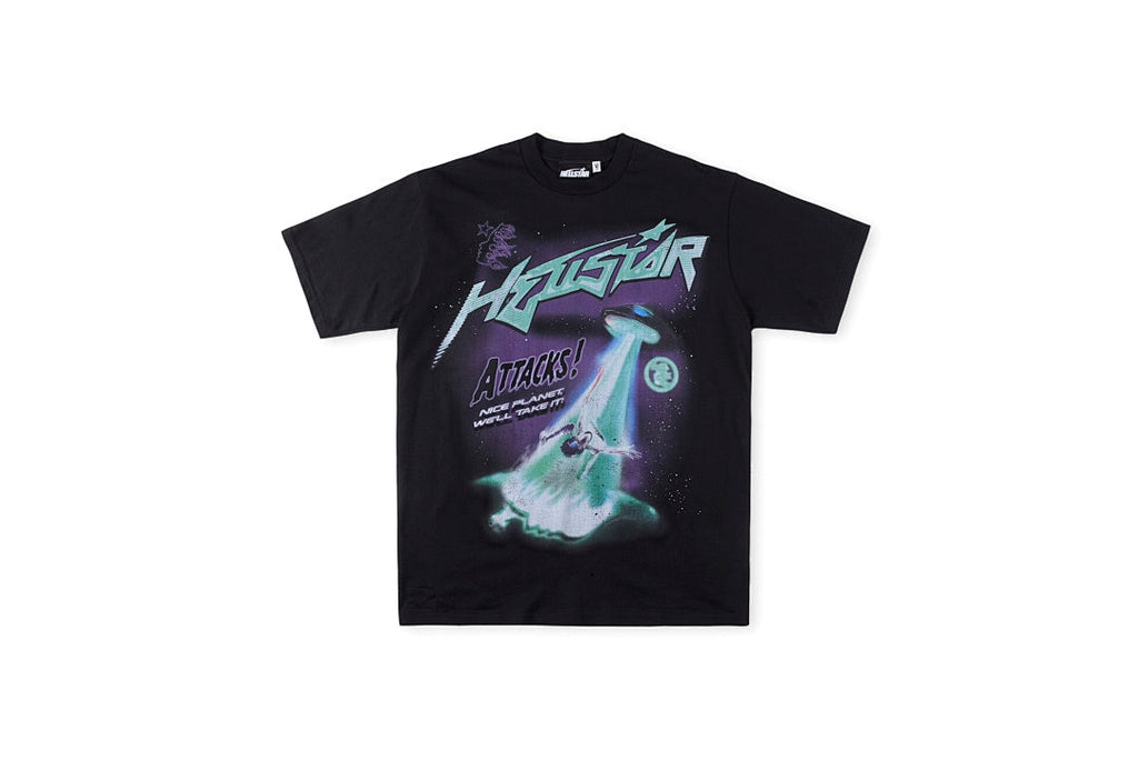 Hellstar Studios Attacks Alien Graphic T-Shirt - Light Gray - product image 4