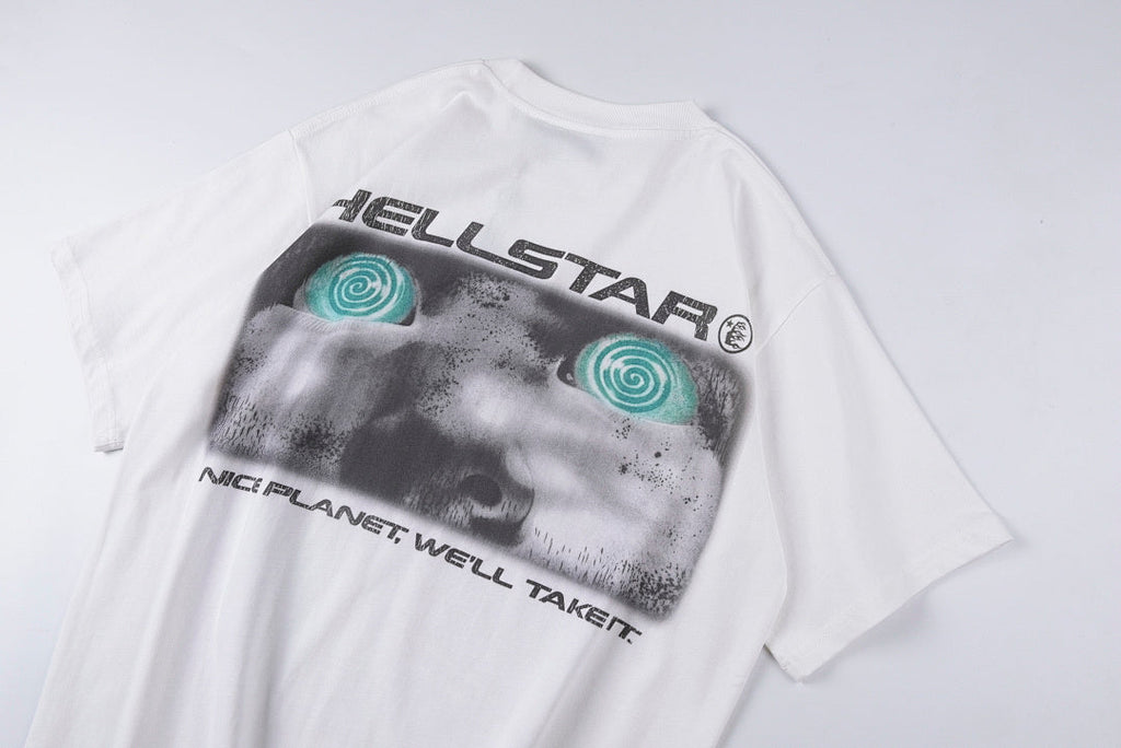 Hellstar Studios Attacks Alien Graphic T-Shirt - Light Gray - product image 14