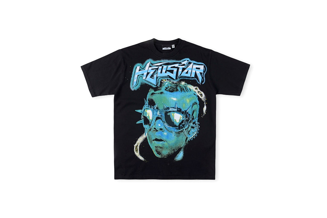 Hellstar Studios Future Alien Graphic T-Shirt - Black - product image 1