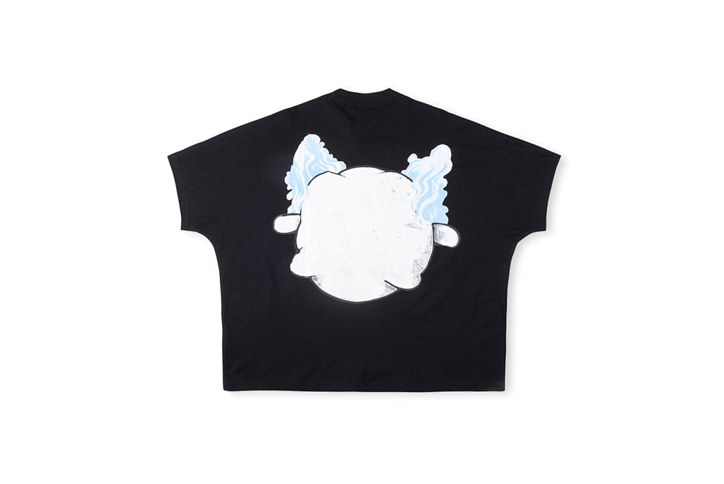 Blutosatire Billdog Wimpy Kid Horned Character T-Shirt - Black - product image 2