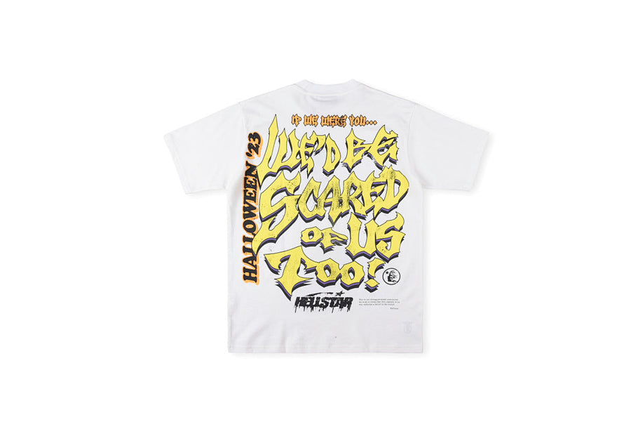 Hellstar Studios Frankenkid Graphic T-Shirt - Light Gray