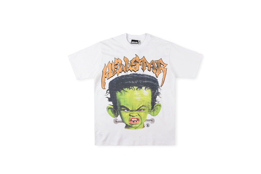 Hellstar Studios Frankenkid Graphic T-Shirt - Light Gray - product image 1