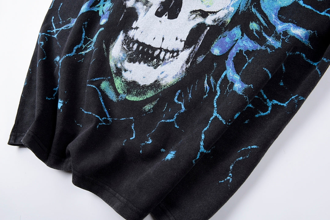 Hellstar Studios Electric Kid Heavy Washed Graphic T-Shirt - Black - product image 13