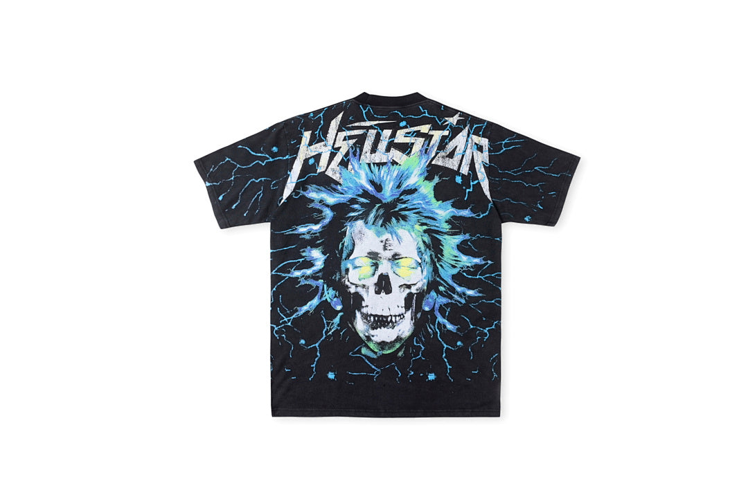 Hellstar Studios Electric Kid Heavy Washed Graphic T-Shirt - Black - product image 2