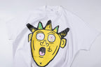 Blutosatire Billdog Wimpy Kid Face Graphic T-Shirt - White - product image 7
