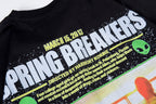 Online Ceramics Spring Breakers Alien Graphic T-Shirt - Black - product image 7