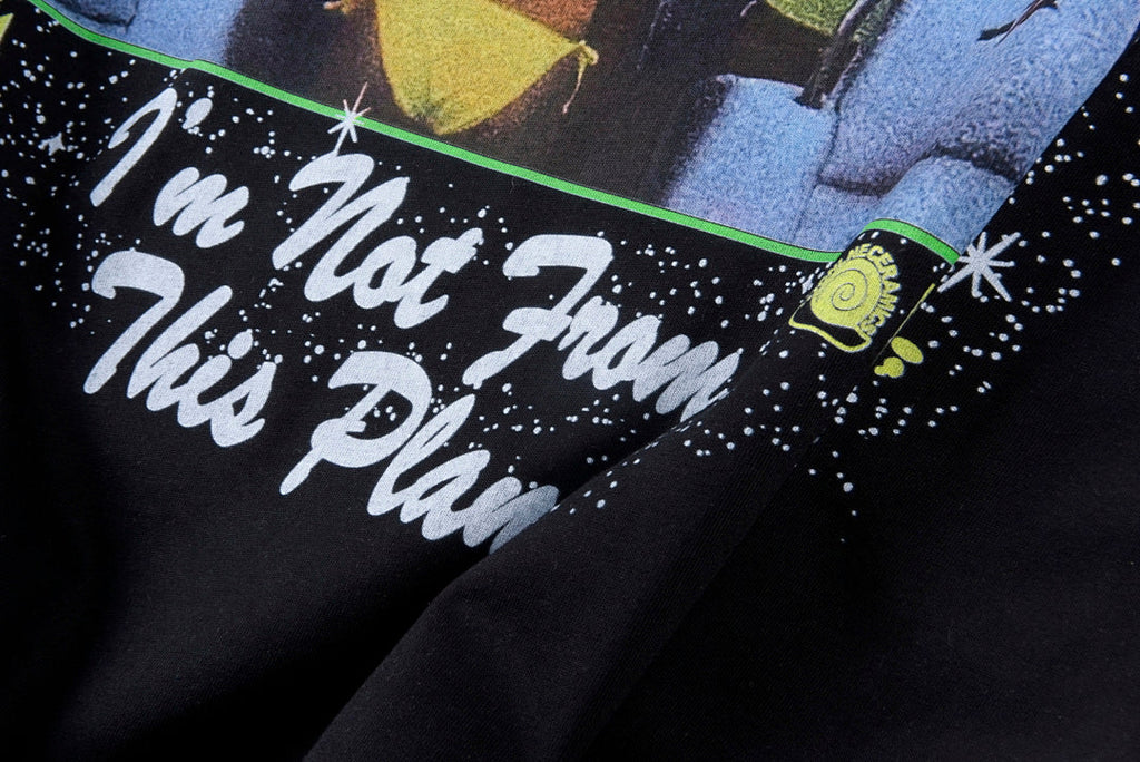 Online Ceramics Spring Breakers Alien Graphic T-Shirt - Black - product image 8