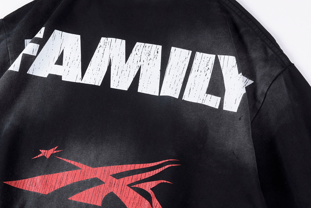Hellstar Studios Family Black Washed Graphic T-Shirt - product image 15