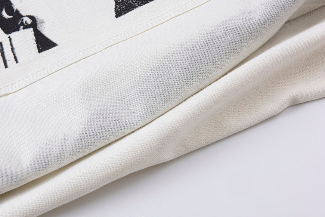 Hellstar Studios 777 Path to Paradise Graphic T-Shirt - Light Gray - product image 3