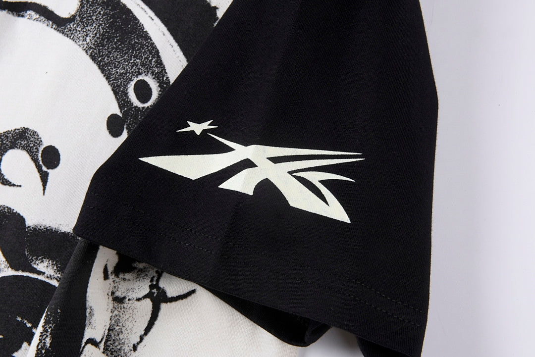 Hellstar Studios 777 Path to Paradise Graphic T-Shirt - Light Gray - product image 6