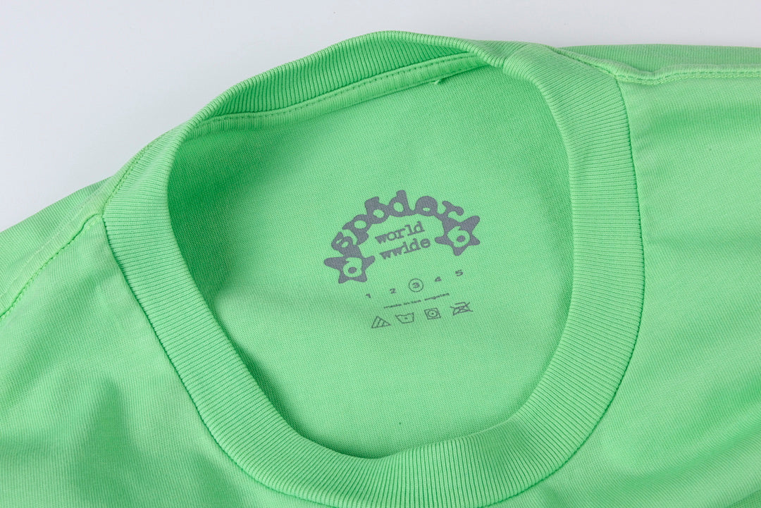 Sp5der 555 Bite Arach NY Phobia Web Graphic T-Shirt - Mint Green - product image 5