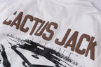 Travis Scott Cactus Jack Puff Print Graphic T-Shirt - Light Gray - product image 8