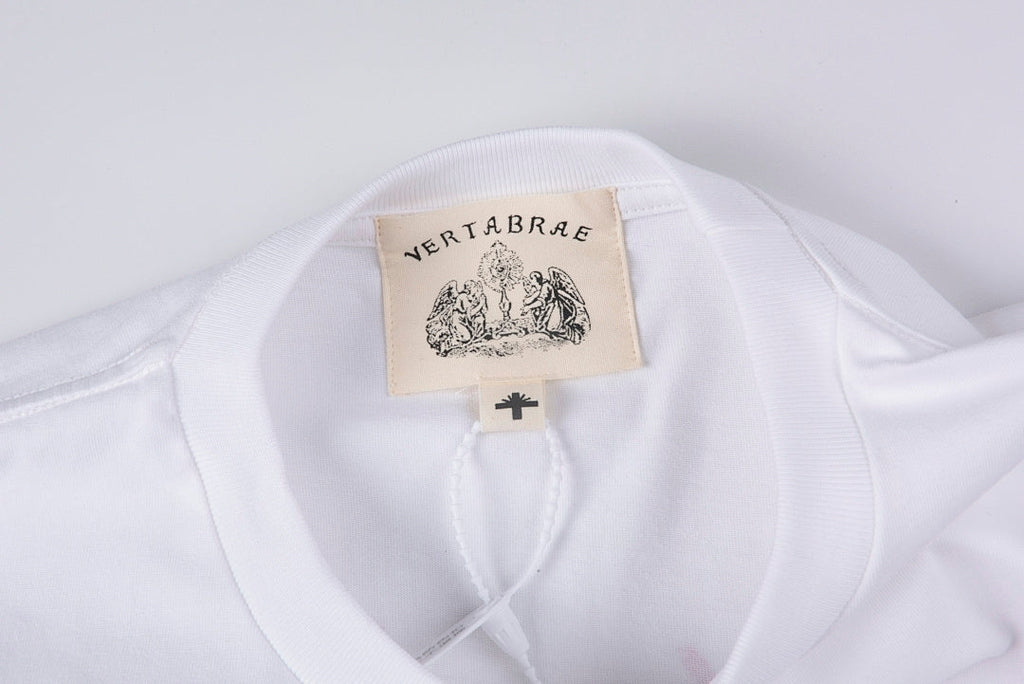 Vertabre Push Script Graphic T-Shirt - White - product image 5