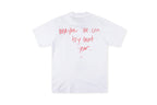 Vertabre Push Script Graphic T-Shirt - White - product image 1
