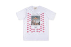 Vertabre Push Rose Sanskrit Graphic Vintage T-Shirt - White - product image 2