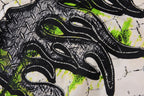 Hellstar Studios War Ready Skull Helmet Tie-Dye T-Shirt - Light Gray Cream - product image 13
