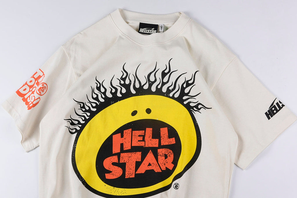 Hellstar Studios Slime Graphic Light Gray T-Shirt - product image 9