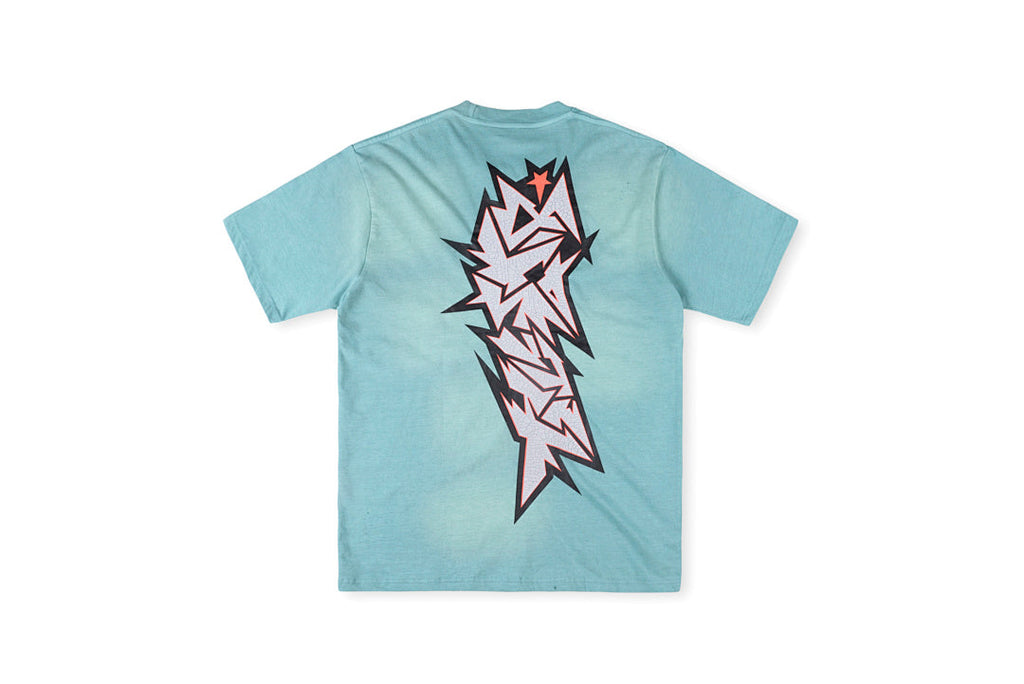 Hellstar Studios Slime Cracked Logo Red Cotton T-Shirt - product image 5