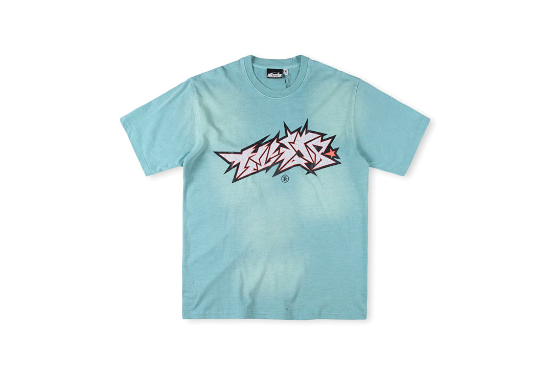 Hellstar Studios Slime Cracked Logo Red Cotton T-Shirt - product image 6