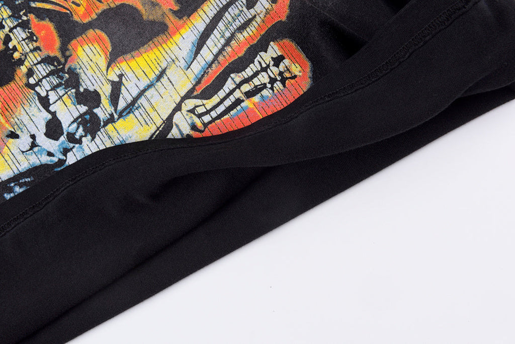 Hellstar Skull Peace Graphic Washed Black T-Shirt - product image 3