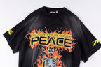 Hellstar Skull Peace Graphic Washed Black T-Shirt - product image 9