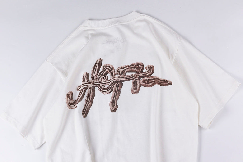 Travis Scott Cactus Jack Script Logo T-Shirt - Light Gray - product image 9
