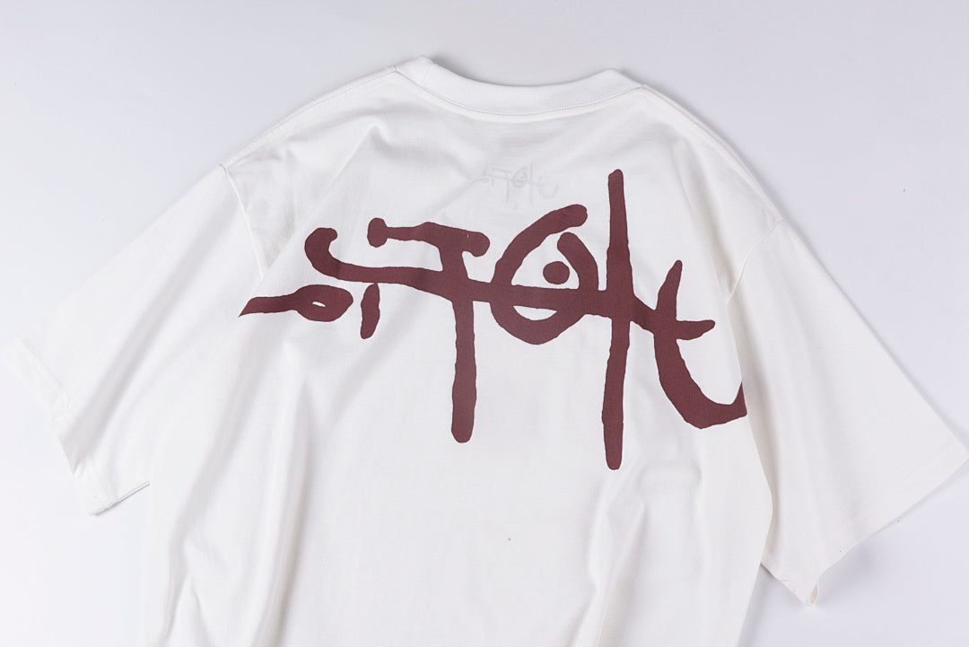 Travis Scott Cactus Jack Utopia Character Graphic T-Shirt - Light Gray - product image 9