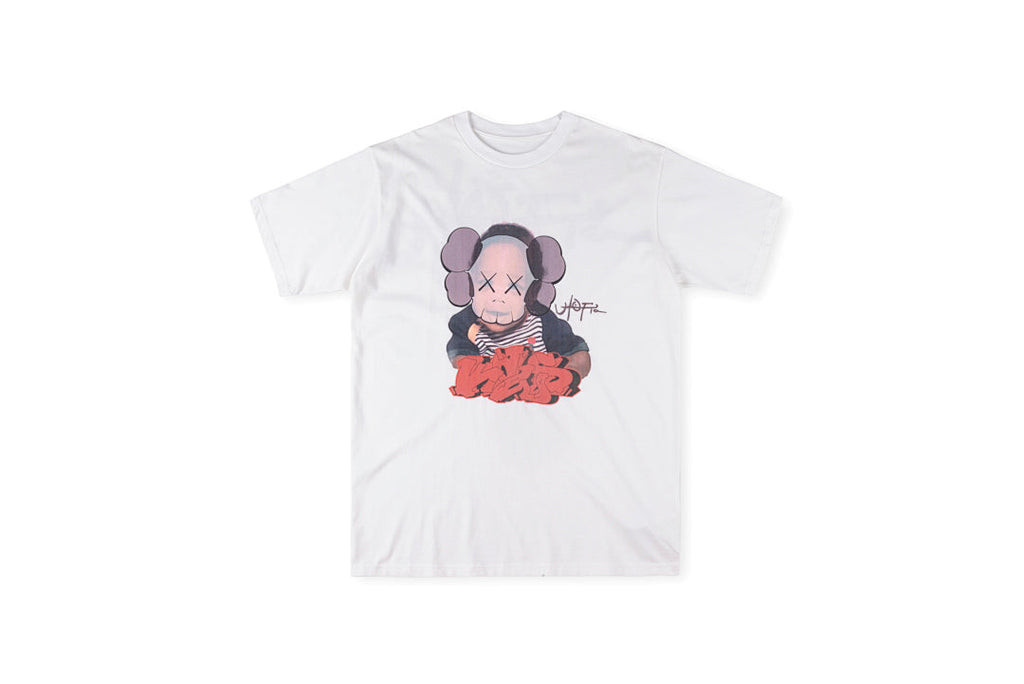 Travis Scott Cactus Jack Utopia Character Graphic T-Shirt - Light Gray - product image 2