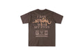 Travis Scott Cactus Jack Utopia Eye Graphic T-Shirt - Yellow Burgundy - product image 1