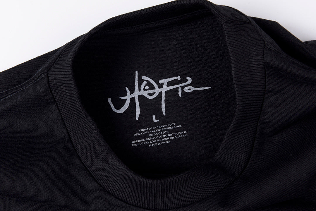 Travis Scott Cactus Jack Utopia Floral Graphic T-Shirt - Black - product image 4
