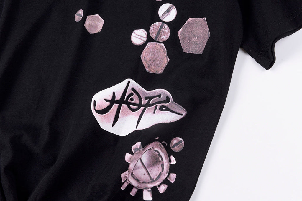 Travis Scott Cactus Jack Utopia Floral Graphic T-Shirt - Black - product image 6