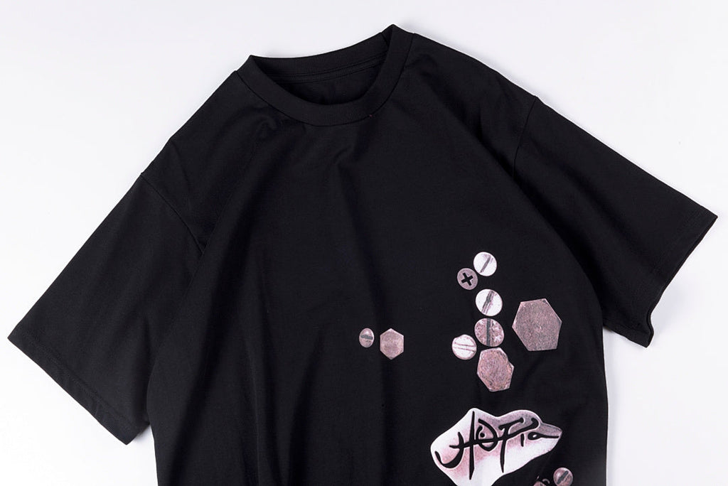 Travis Scott Cactus Jack Utopia Floral Graphic T-Shirt - Black - product image 7
