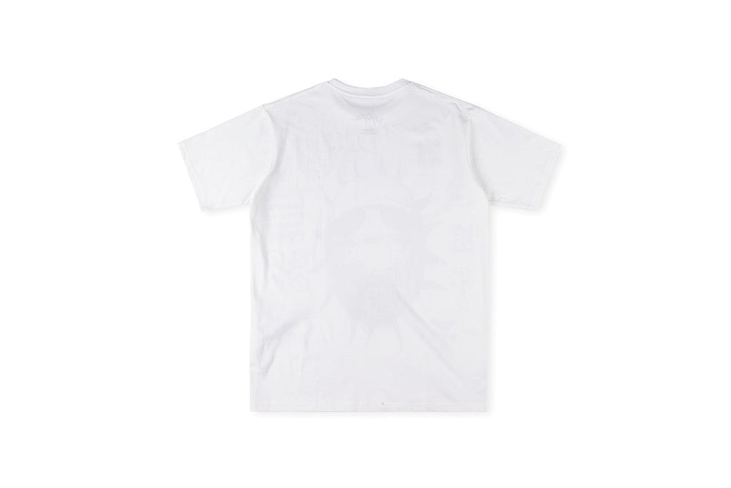 Travis Scott Cactus Jack Utopia Face Graphic T-Shirt - Light Gray - product image 1