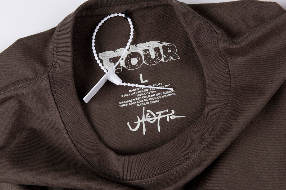 Travis Scott Cactus Jack Circus Maximus Graphic T-Shirt - Burgundy - product image 4