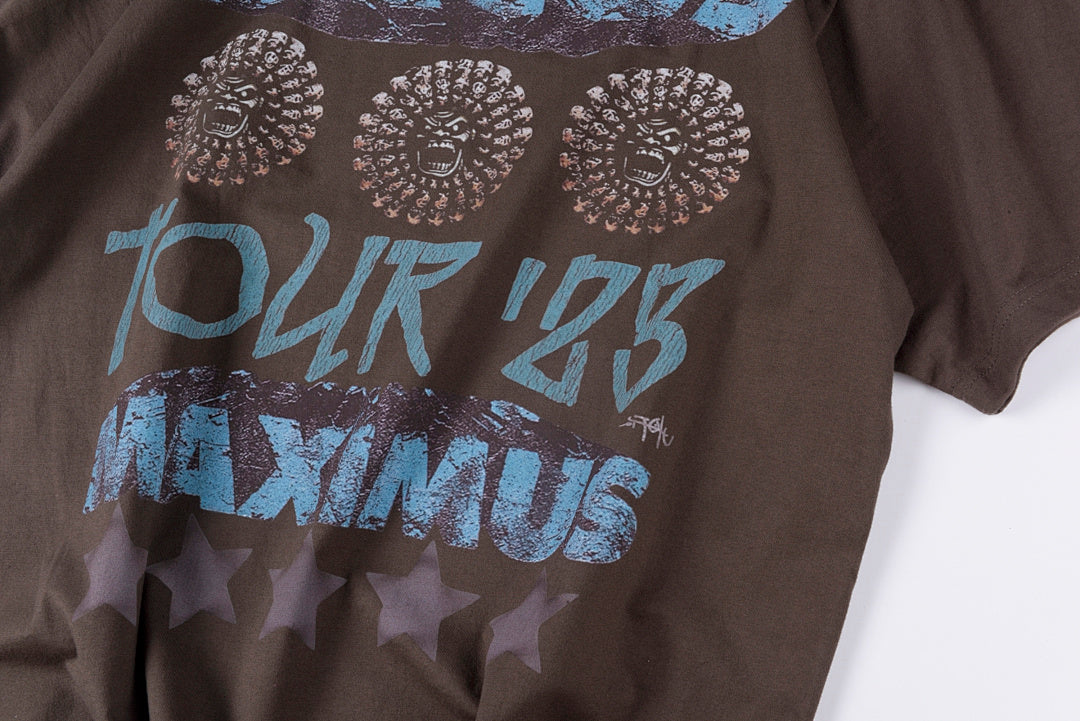 Travis Scott Cactus Jack Circus Maximus Graphic T-Shirt - Burgundy - product image 9