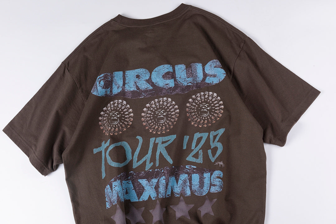 Travis Scott Cactus Jack Circus Maximus Graphic T-Shirt - Burgundy - product image 10
