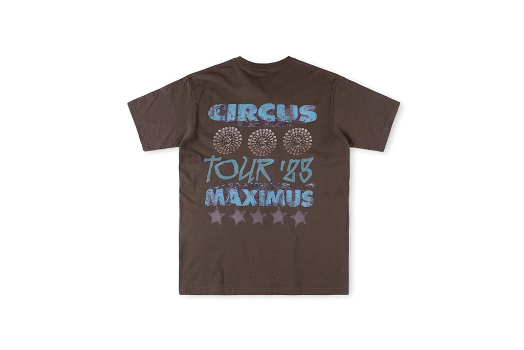 Travis Scott Cactus Jack Circus Maximus Graphic T-Shirt - Burgundy - product image 2