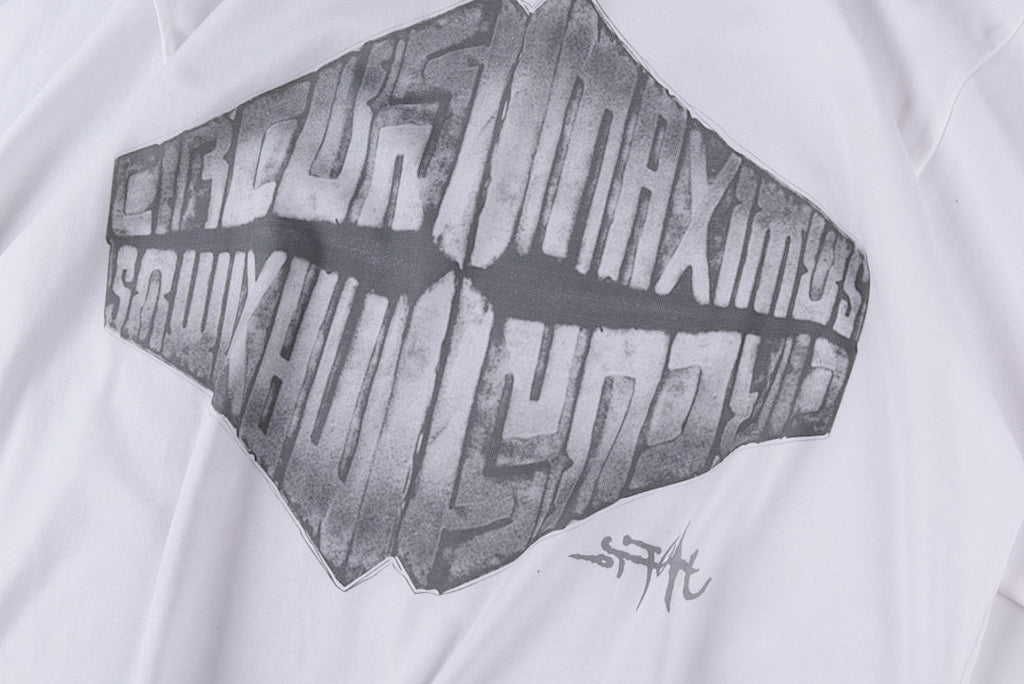 Travis Scott Cactus Jack Utopia Lips Graphic T-Shirt - Light Gray - product image 9